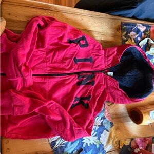 PINK Victoria's Secret Red Hoodie